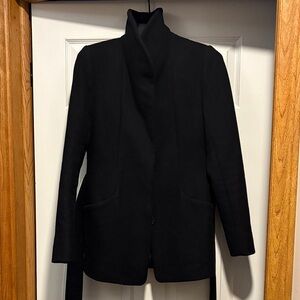 Wilfred Black Pea Coat